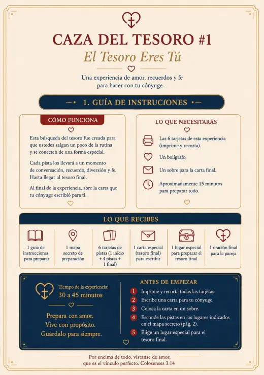Búsqueda del Tesoro para parejas