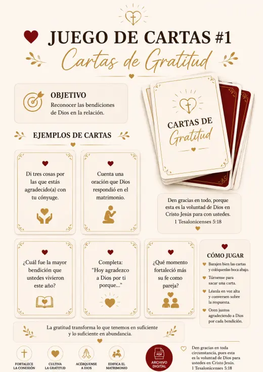 Juego de cartas para parejas