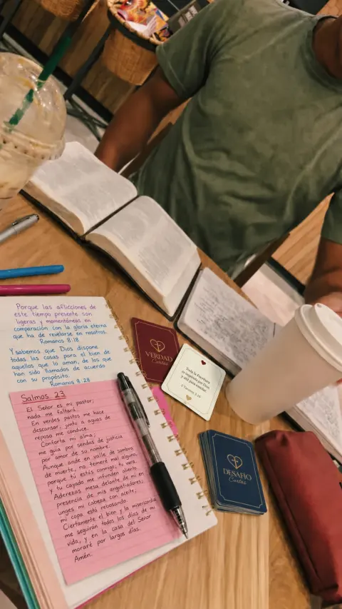Cartas “Pregúntale a tu Cónyuge” en uso